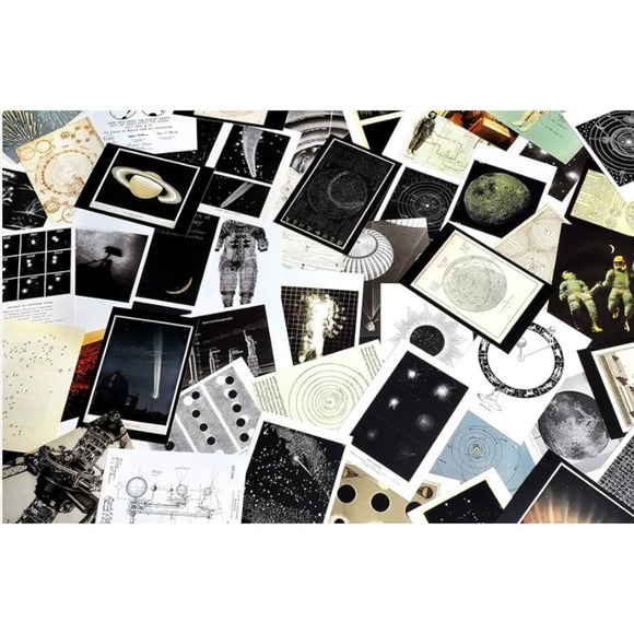 Benjamin English "The Night Sky" Postcards 49 Cards Aesthetic Stars + Moon Vibes - Picture 6 of 7